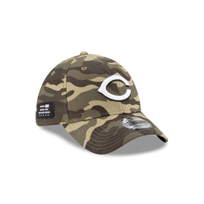 Sapca New Era Cincinnati Reds MLB Armed Forces Weekend 39THIRTY Stretch Fit - Verzi